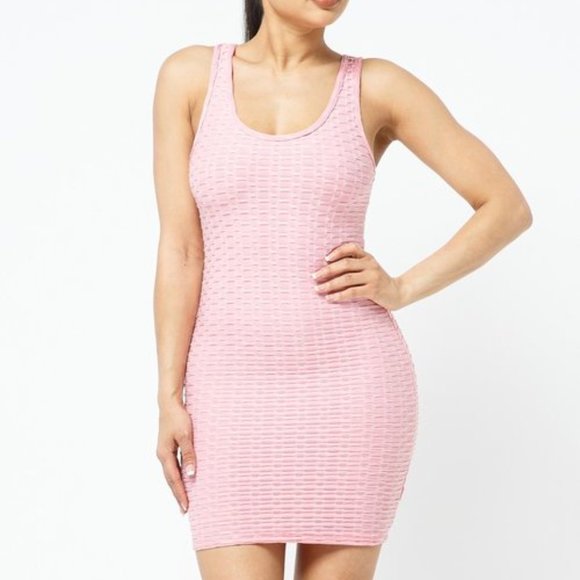 Tik Tok Leggings Bodycon Mini Dress - Picture 2 of 2